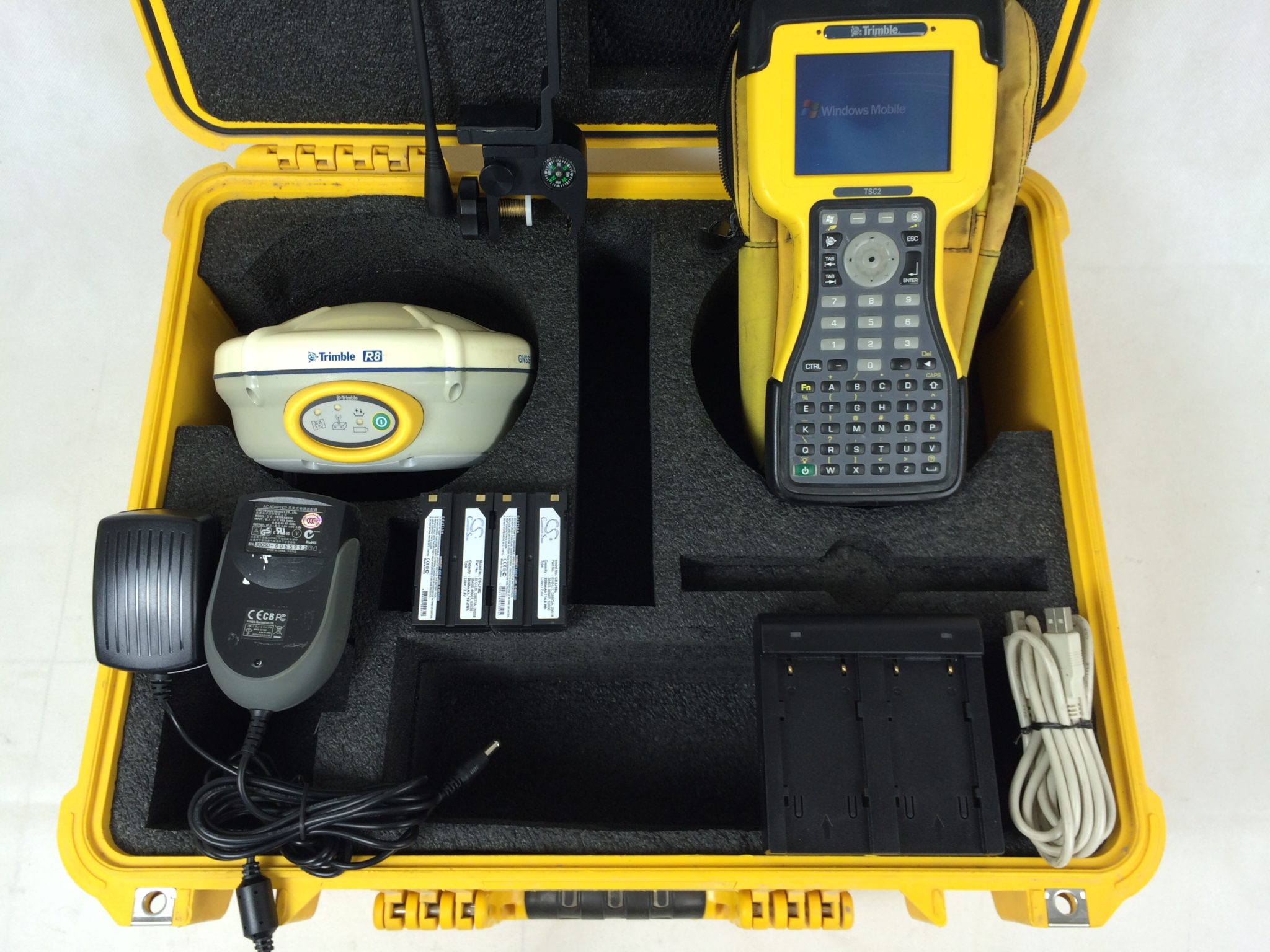 R8 2 GPS/GNSS VRS Network Rover w/ Data Collector | Precision Geosystems, Inc.