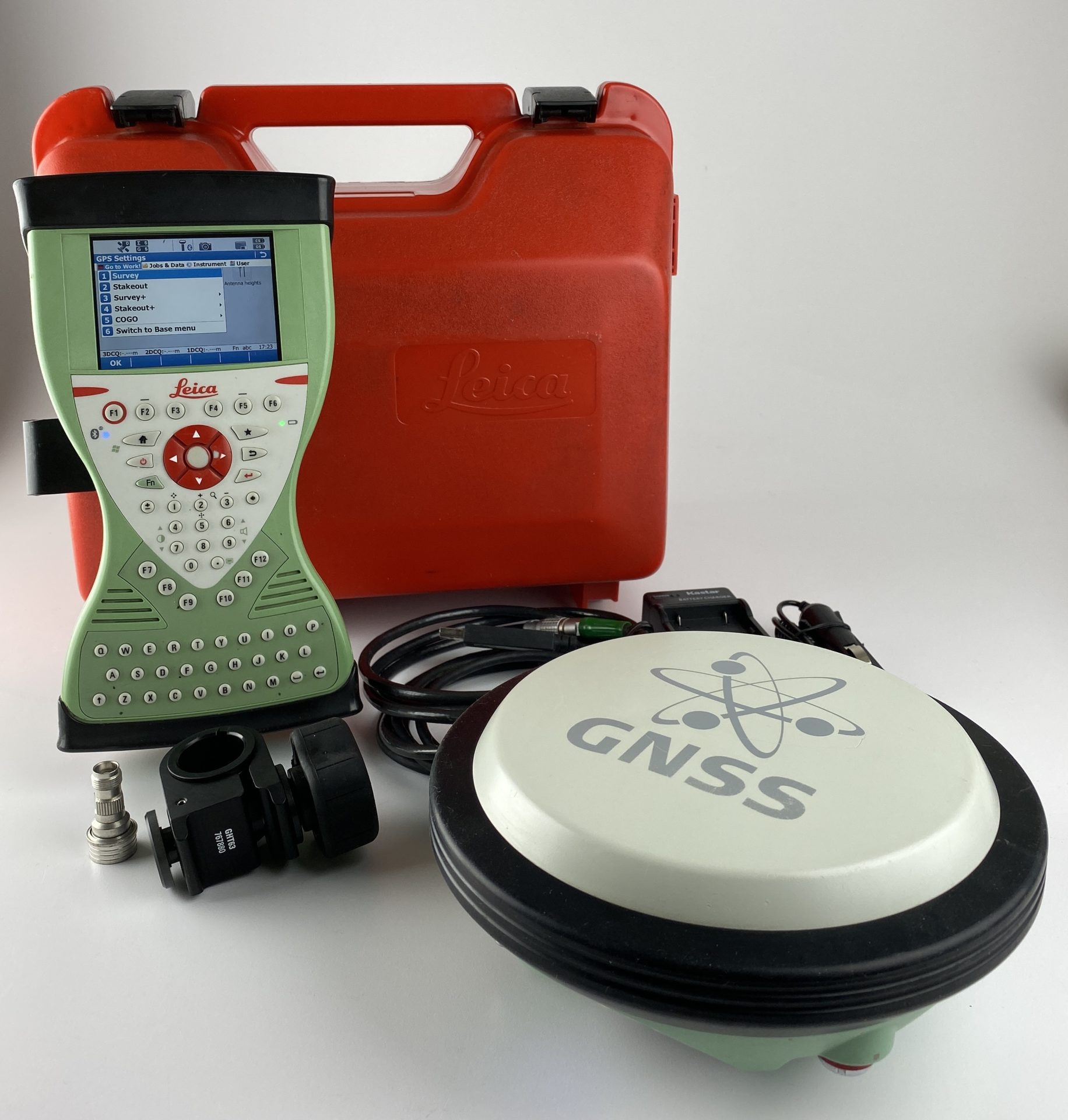 Leica GS14 GNSS Receiver UHF, CS15 Kit | Precision Geosystems, Inc.